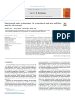 Experimental Study On Improving The Properties of Rock Wool and Glass