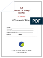 IoT Lab Manual