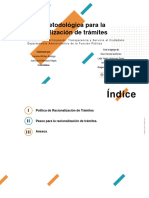 Presentación Metodología Racionalización de Trámites