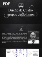 Diseño de Cuatro Grupos de Solomon PPS