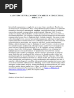 3) 1.2 Intercultural Communication - A Dialectical Approach