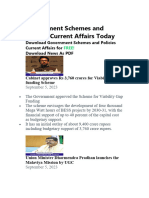 Govt Schemes