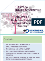 Chapter 3 - The Decision Usefulness Approach