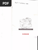 Singer 4562 Owners Manual