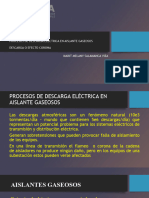 Melany Tareaprocesos de Descarga Eléctrica en Aislante Gaseosos