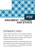 L-4 Argument Cultures and Ethics