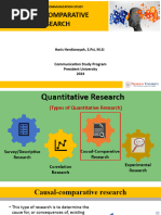 Week 13 - Causal-Comparative Research T-Test