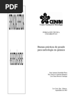 Buenas Prácticas de Pesado para Metrología en Química CENAM