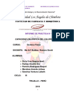 Informe de Practica 1 y 2 - Quimica Fisica