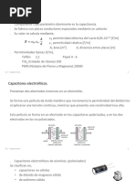 U2 Capacitores Resumen