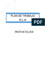 Plan de Trabajo RLN