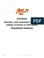 UV30491 Monitor and Maintain Health and Safety Practice