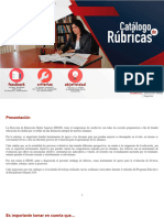 Catalogo de Rubricas