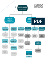 HOGARES SAN FRANCISCO Gráfico Organigrama Empresa Corporativo