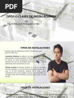 Tipos o Clases de Instalaciones