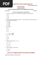 CA Foundation Maths LR Stats Q MTP 2 Dec 2022