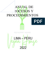 Manual de Procesos y Procedimientos