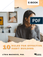 Ebook 10 Rules For Effective Habit Building