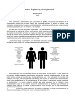 Perspectiva de Genero y Psicologia Social 2021