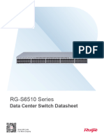 RG-S6510 Series Switches Datasheet