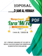 PROPOSAL Isra Miraj