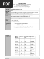 CS-104 PF Course Outline