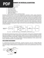 Measurement of Physical Quantities 