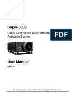 Espedeo Supra-5000 Projector - Manual - 11525