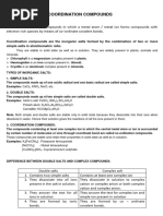 Unit 5CoordinationCompound