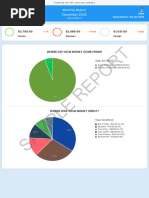 TimelyBills Sample Monthly Report