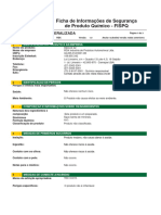 FISPQ Água Desmineralizada RDX Versão 1.0