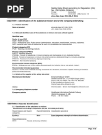 Labclean N10 Detergent Solution - MSDS