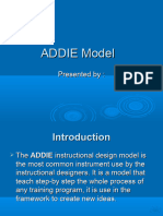 ADDIE Model