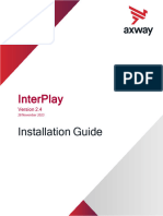 InterPlay InstallationGuide AllOS en PDF