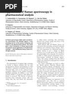 Applications of Raman Spectroscopy in