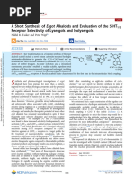 Tasker Wipf 2022 A Short Synthesis of Ergot Alkaloids and Evaluation of The 5 Ht1 2 Receptor Selectivity of Lysergols