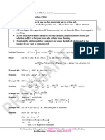 Worksheet - 3 Leibnitz Theorem, Reduction Formula