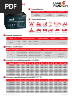 Bateria de Gel 65ah 12v Maxpower