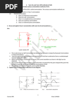 Turn OFF Methods of SCR