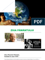 Ziua Pamantului 22 Aprilie PPT