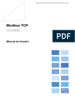 WEG CFW900 Modbus TCP v1.02 Manual Do Usuario 10009145461 PT