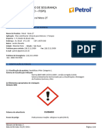 Ficha de Informação de Segurança de Produto Quimico - Fispq: Nome Do Produto: Petrol Moto 2T