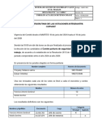 Acta de Escrutinio Al Copasst