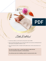 Little Doll Bed Tutorial