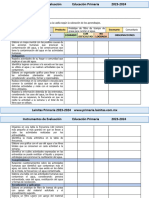 4to Grado Junio - Instrumentos de Evaluación (2023-2024)