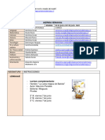 AGENDA SEMANAL Terceros Basicos 3 7 Junio 2