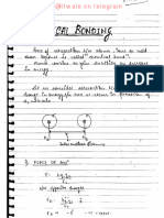 Chemical Bonding