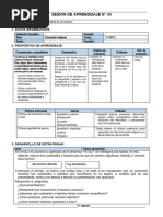 Sesion de Aprendizaje 01-05-24