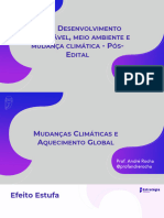 Reta Final CNU - Desenvolvimento Sustentável, Meio Ambiente e Mudanças Climáticas