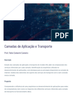 Tema 3 - Camadas de Aplicação e Transporte